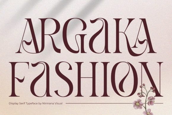 Argaka Fashion: A Serif Font for Digital Elegance