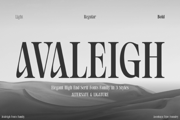 Avaleigh Font: Elevate Your Campaign Visuals