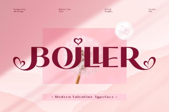 Boiller: A Modern Sans Serif Typeface for Branding