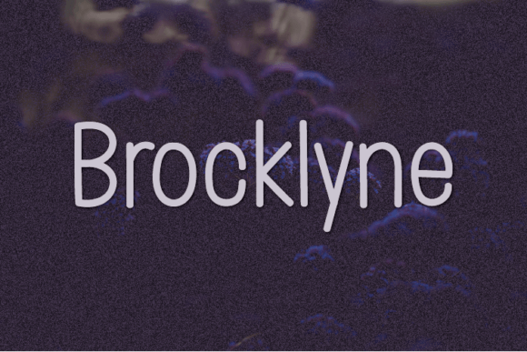 Brocklyne: A Refined Sans Serif Typeface for Modern Editorial Design