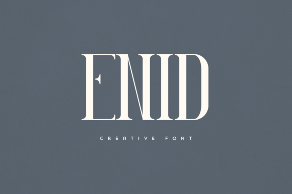 Enid: A Serif Typeface for Editorial Calm