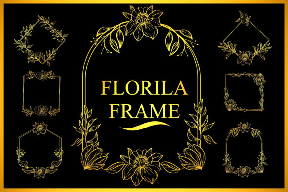 Florila Frame: A Decorative Font for Web Design