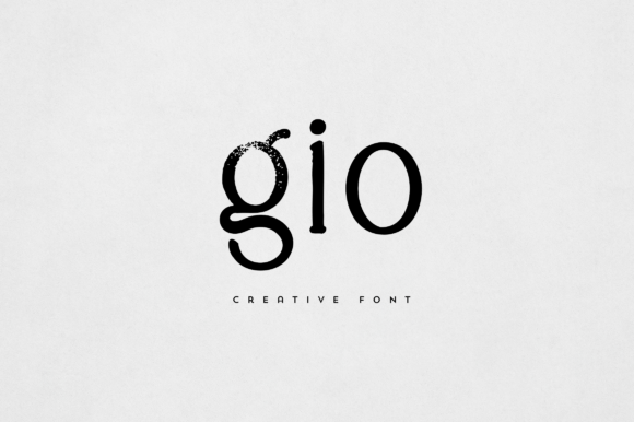 Gio: The Serif Font That Elevates Brand Identity