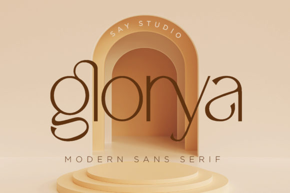 Glorya: A Modern Sans Serif Font for Web Design