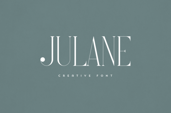 Julane: A Serif Font for Modern Web Design