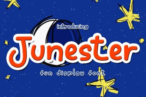 Junester: A Sweet Display Font for Editorial Design