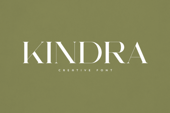 Kindra: A Premium Serif Font for Web Design