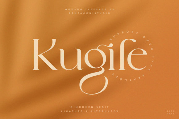 Kugile: A Classy Serif Font for Web Design
