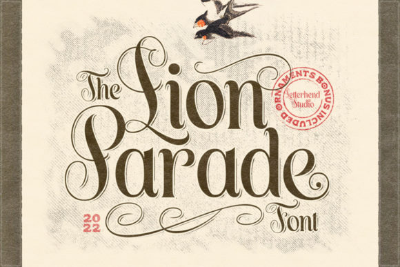 Lion Parade: A Refined Serif Font for Editorial Design