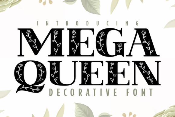 Mega Queen: The Elegant Typeface for Modern Branding