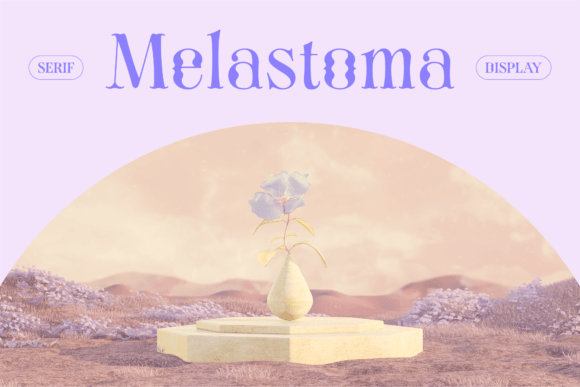 Melastoma: A Serif Font for Editorial Design