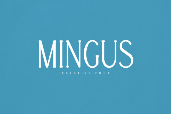 Mingus: A Serif Font for Editorial Design