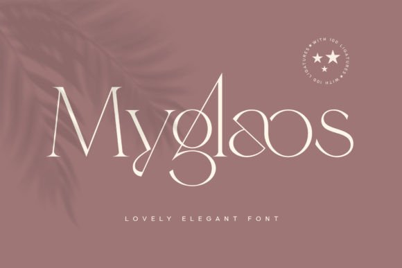 Myglaos Typeface: An Elegant Serif for Branding