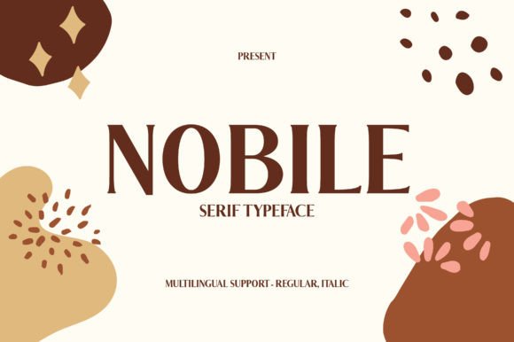 Nobile: A Serif Typeface for Editorial Design