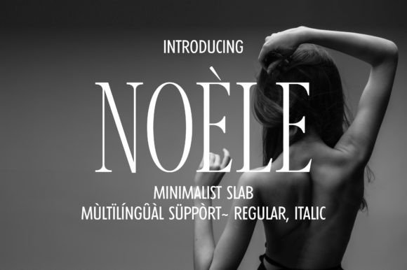 Noèle: The Elegant Serif Font for Crafters