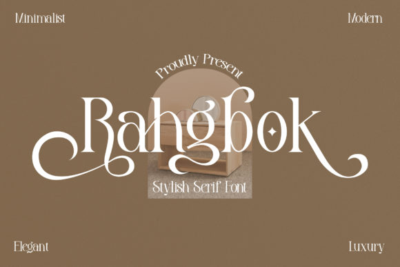 Rahgbok: A Refined Serif Typeface for Editorial Design