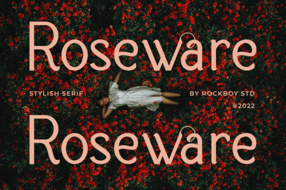 Roseware: A Refined Sans Serif Font for Modern Editorial Design