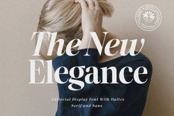 The New Elegance Font for Polished Branding