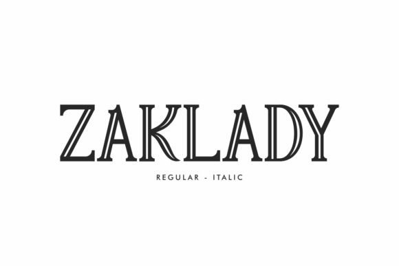 Zaklady: A Serif Typeface for Elegant Editorial Design